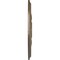 Ekena Millwork Kaya Ceiling Medallion (Fits Canopies up to 5 1/4"), Hand-Painted Warm Silver, 23 5/8"OD x 1 1/2"P CM23KAWSS - alternate 3